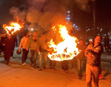 राप्रपा नेपालद्वारा मन्त्री किराँतीको पुत्ला दहन (फोटो फिचर)